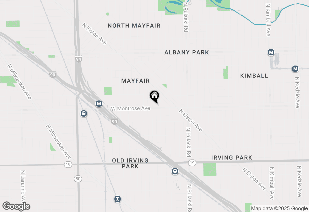 Map of 4220-4228 W Montrose Avenue, Chicago, IL 60641