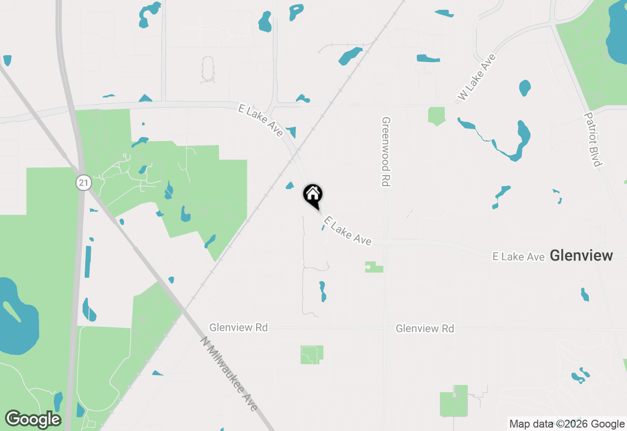 Map of 2138 Rugen Road #A, Glenview, IL 60026