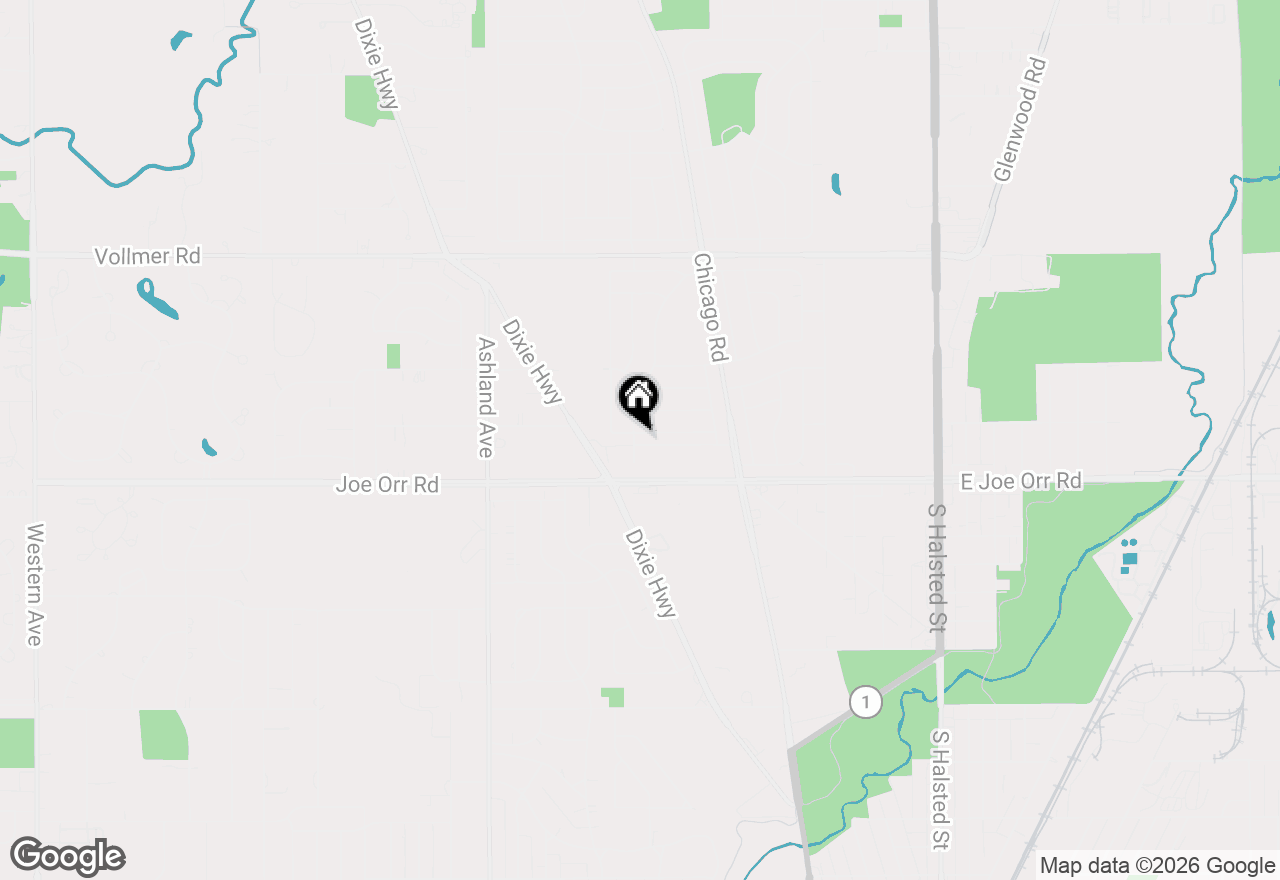 Map of 172 Strieff Avenue, Chicago Heights, IL 60411
