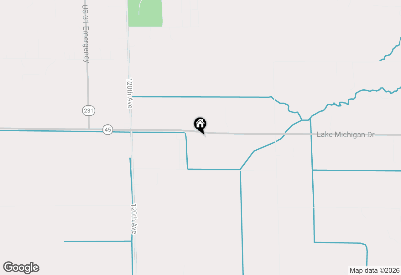 Map of 11181 Marwill Avenue, West Olive, MI 49460