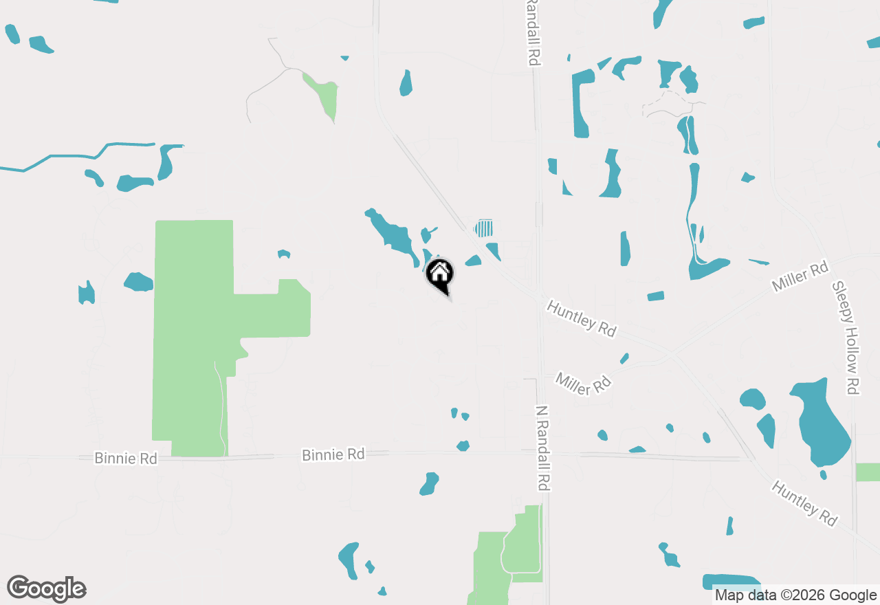 Map of 1428 Meadowsedge Lane, Carpentersville, IL 60110