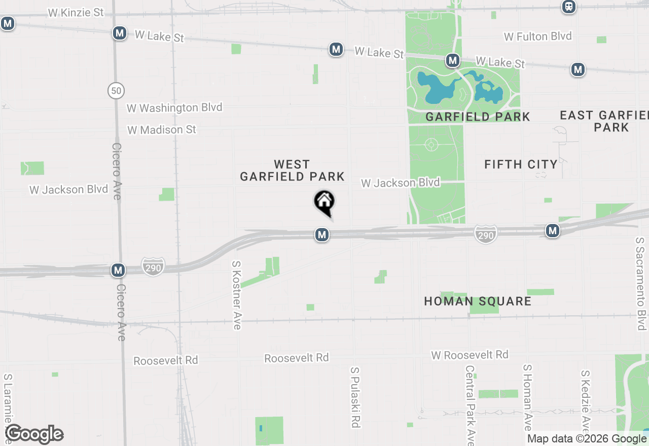 Map of 4058 W Congress Parkway #2S, Chicago, IL 60624