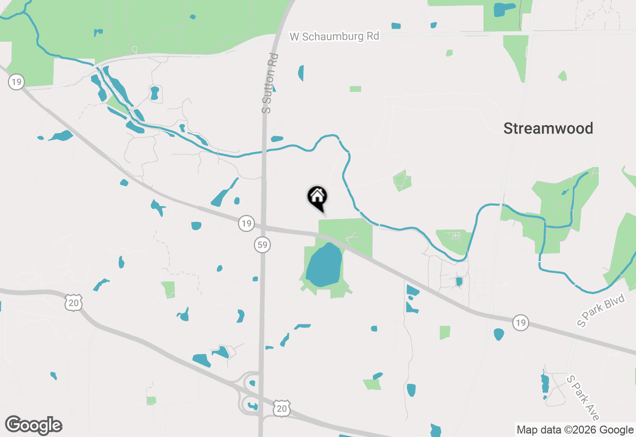 Map of 206 Madison Drive #206, Streamwood, IL 60107