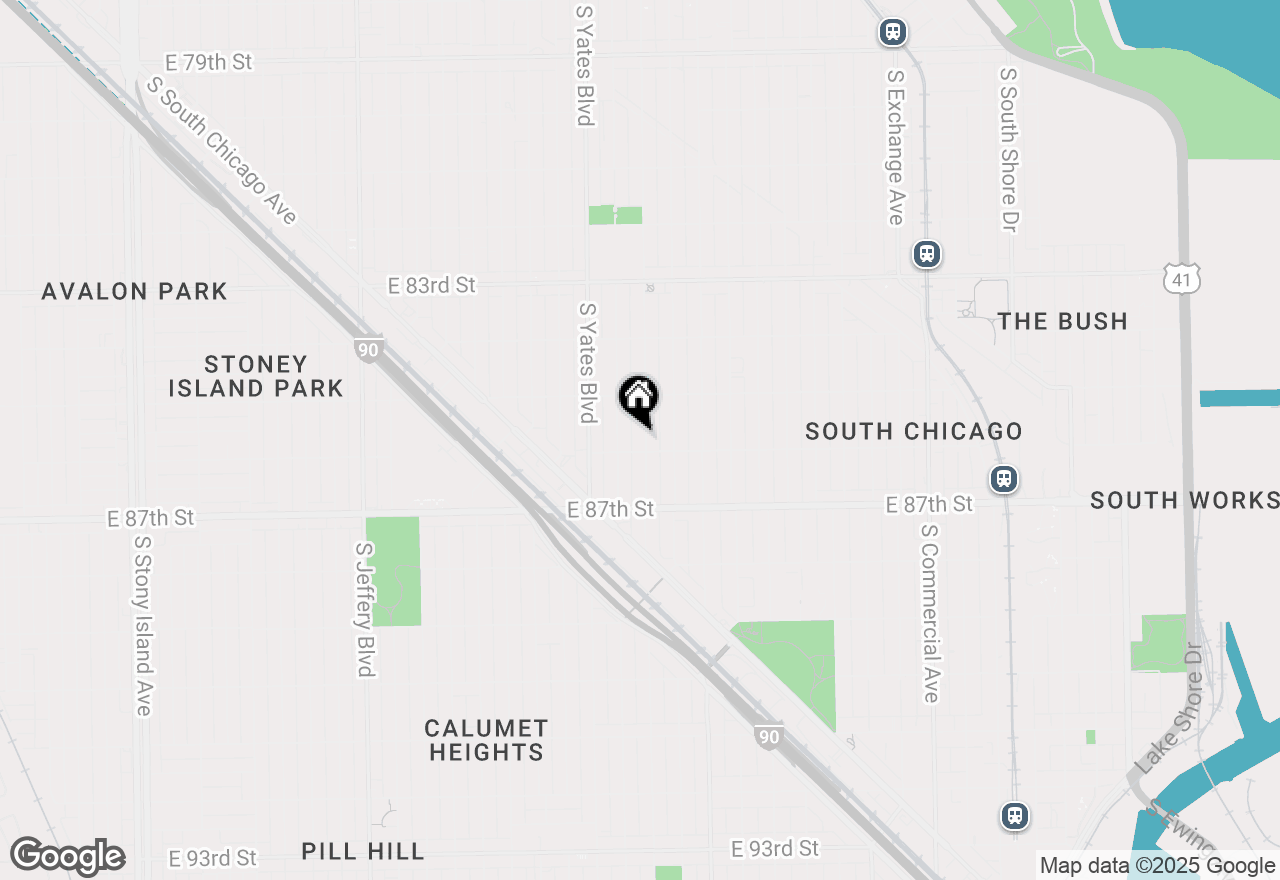 Map of 8548 S Essex Avenue, Chicago, IL 60617