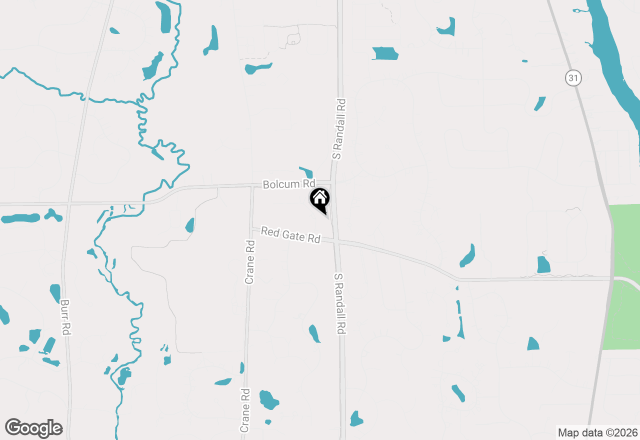 Map of 5N915 Baker Hill Court, St. Charles, IL 60175
