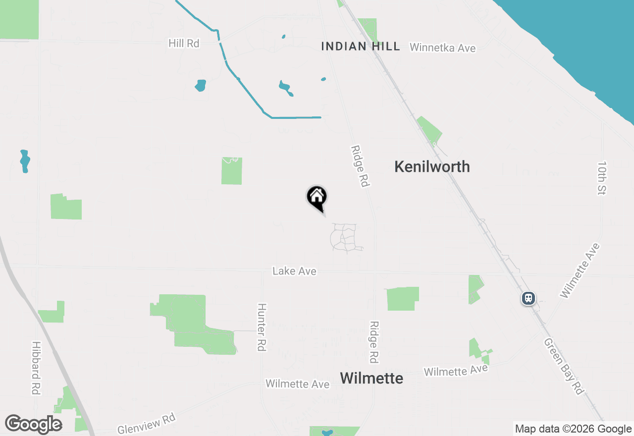 Map of 2100 Elmwood Avenue, Wilmette, IL 60091