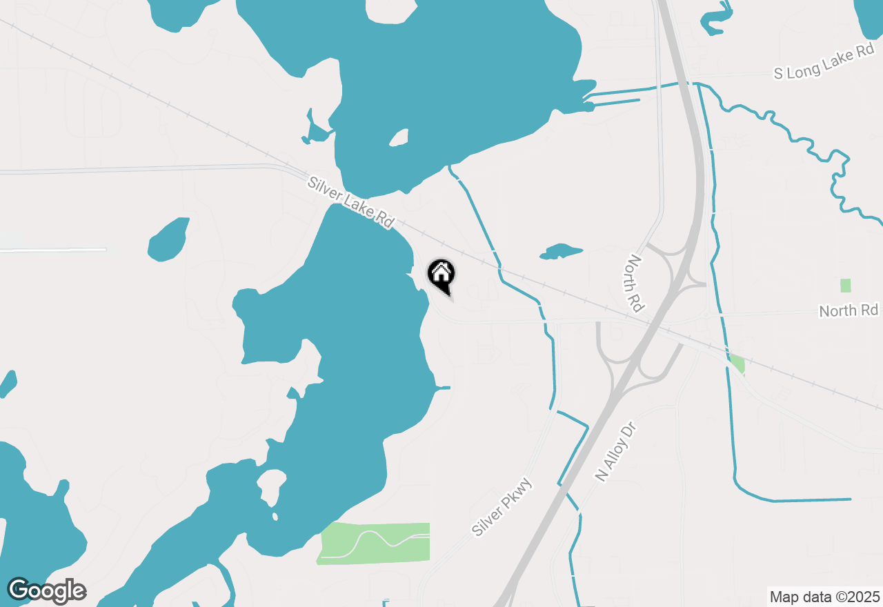 Map of 3382 W Silver Lake Road, Fenton, MI 48430