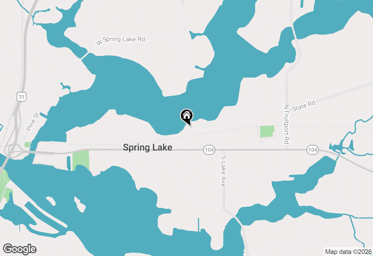 Map of 400 Lakeview Court #8B, Spring Lake, MI 49456