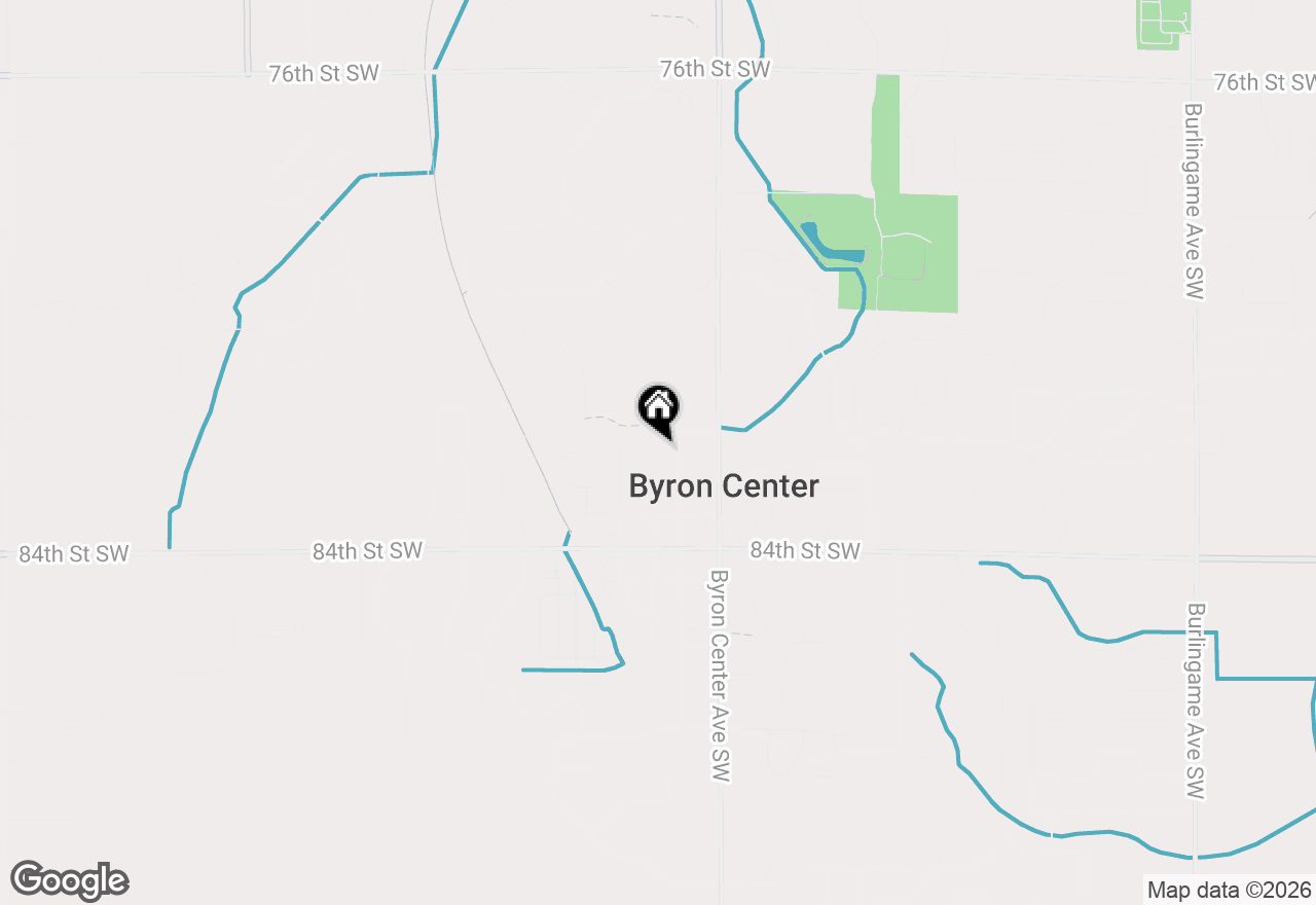 Map of 8246 Harlow Avenue Sw, Byron Center, MI 49315