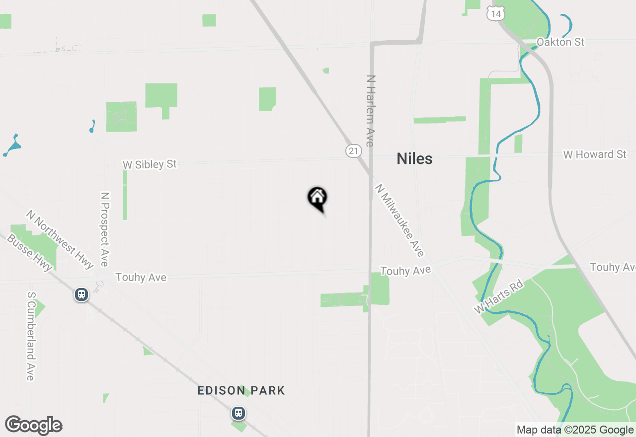 Map of 7357 N Oketo Avenue, Chicago, IL 60631