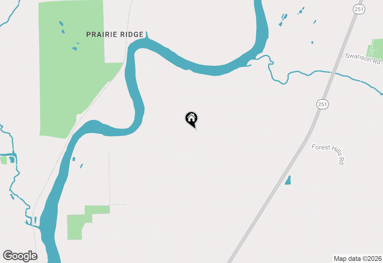 Map of 590 Brentwood Road, Machesney Park, IL 61115