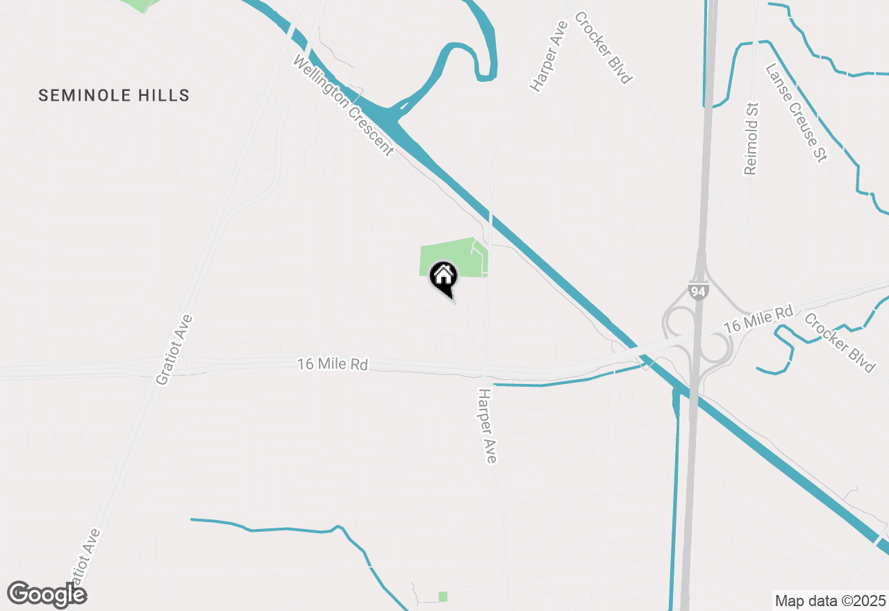 Map of 37374 Stonegate Circle, Clinton Township, MI 48036