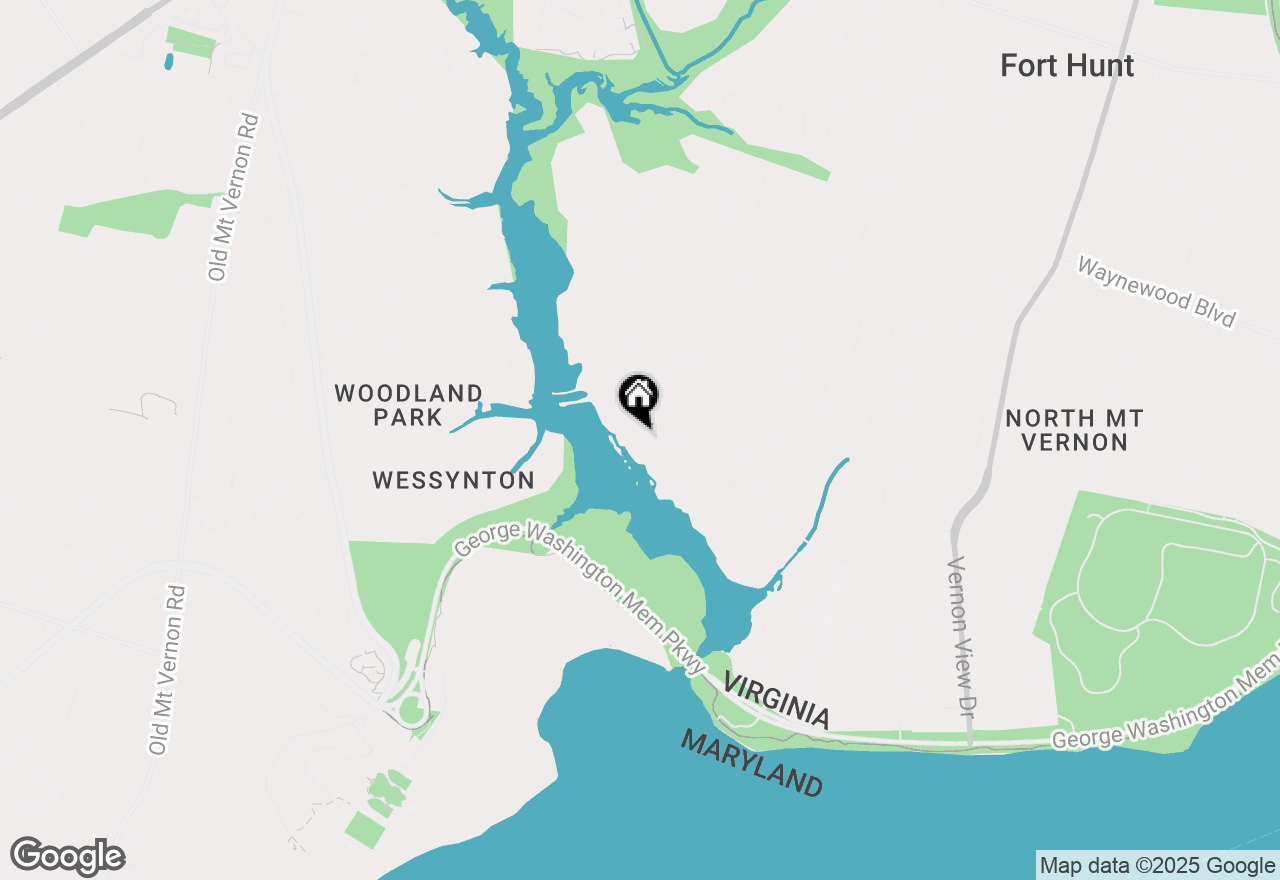 Map of 8717 Stockton Parkway, Alexandria, VA 22308