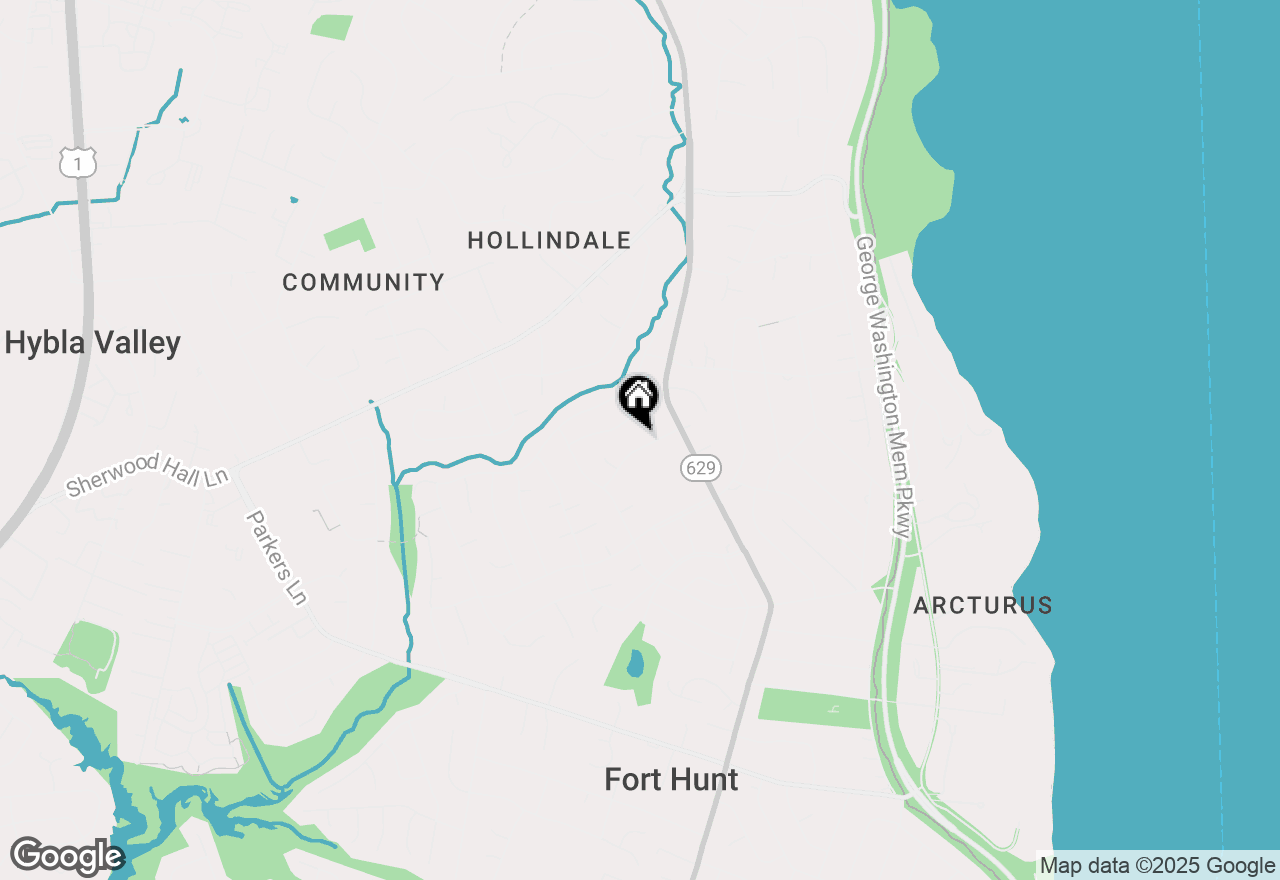 Map of 1602 Baltimore Road, Alexandria, VA 22308