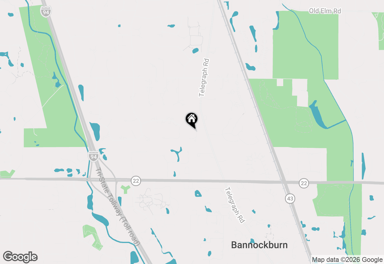 Map of 1920 Merritt Lane, Lake Forest, IL 60045