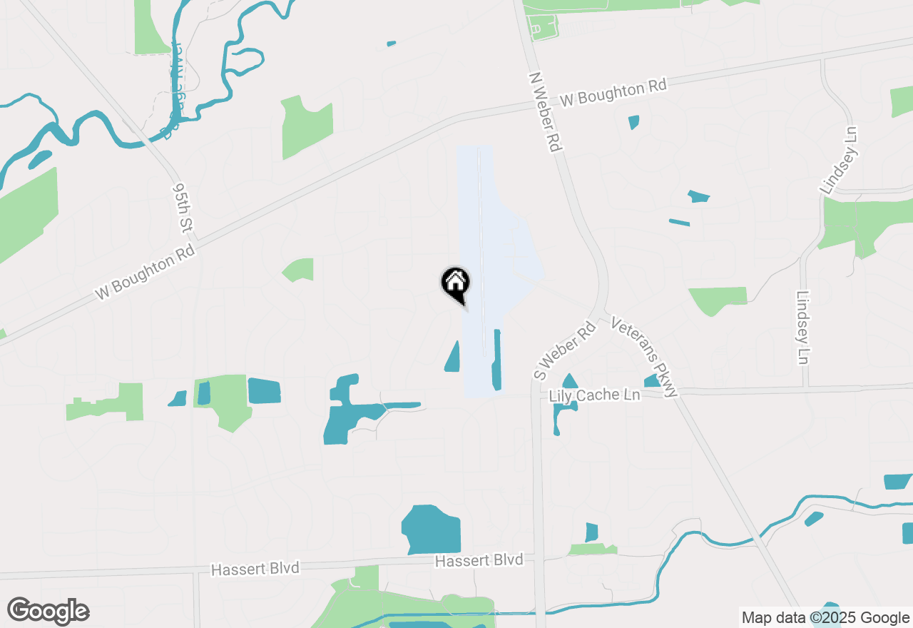 Map of 204 Butte View Drive, Bolingbrook, IL 60490