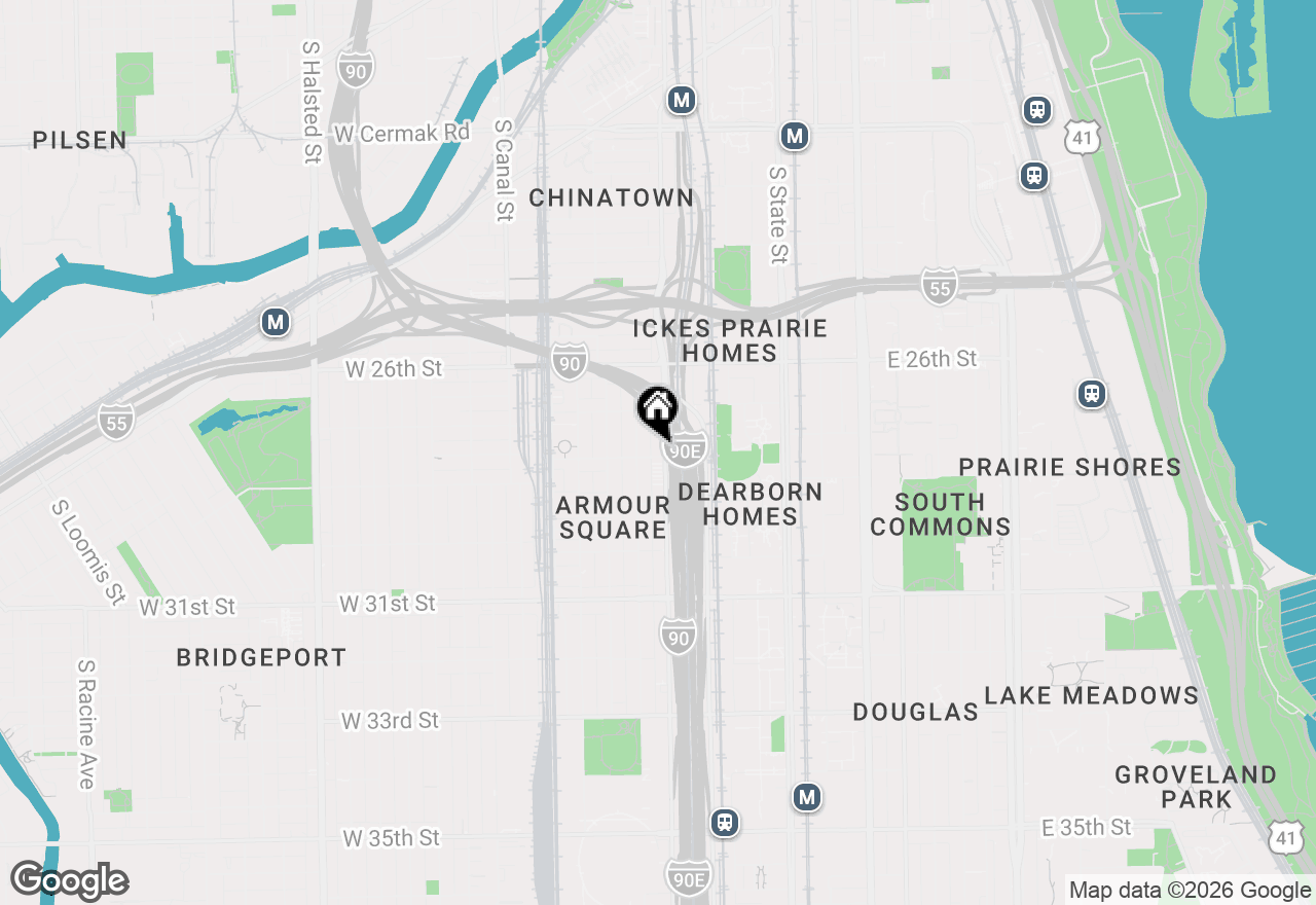 Map of 2738 S Wentworth Avenue #5F, Chicago, IL 60616