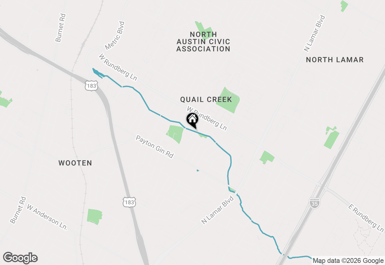 Map of 1200 Inland Green #A, Austin, TX 78758