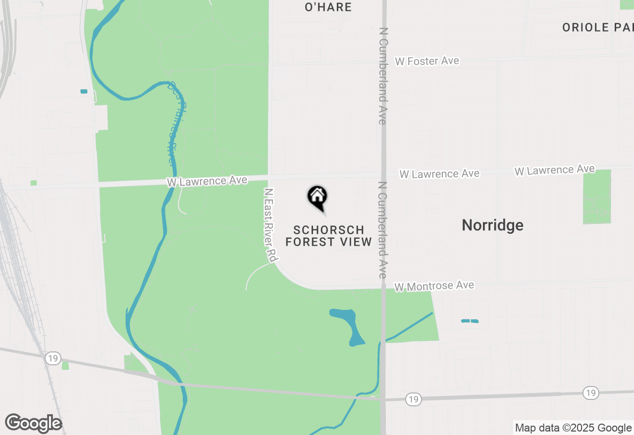 Map of 8618 W Wilson Avenue, Chicago, IL 60656