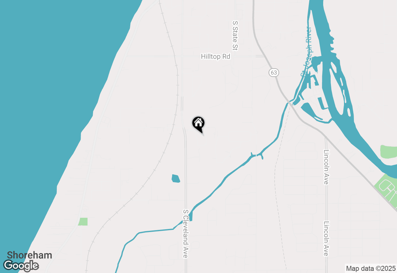 Map of 2510 Stratford Drive, St. Joseph, MI 49085