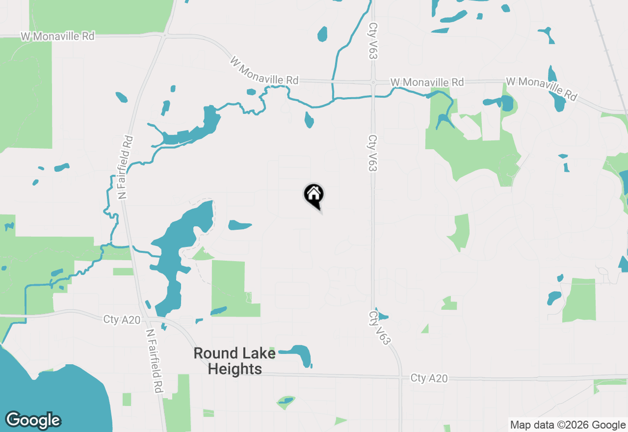 Map of 2263 N Arapahoe Trail, Round Lake Heights, IL 60073