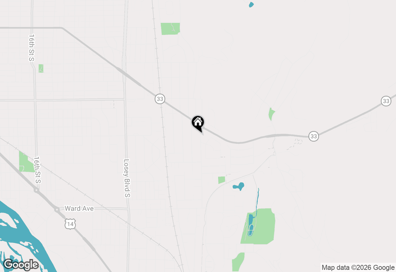 Map of 2034 32nd St S, La Crosse, WI 54601