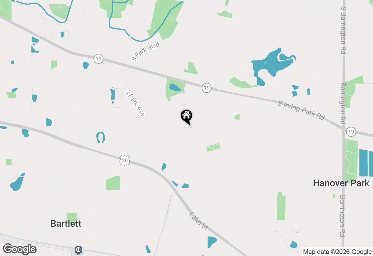 Map of (Address confidential), Streamwood, Illinois 60107