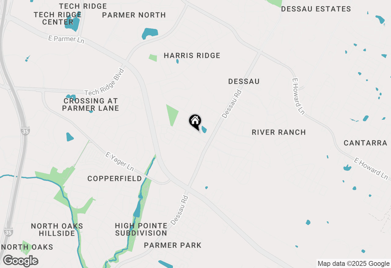 Map of 1605 Verdana Dr, Austin, TX 78753