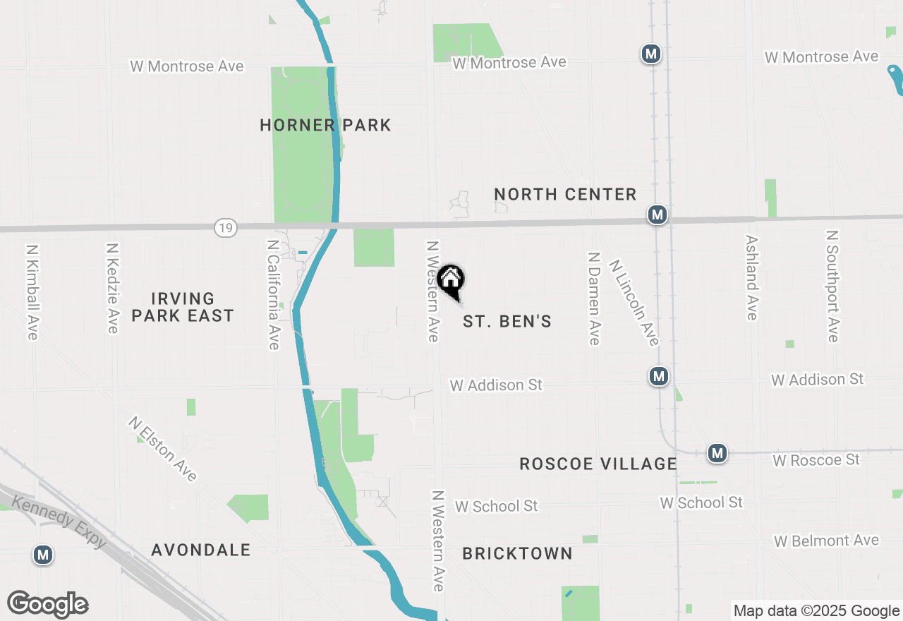 Map of 3754 N Claremont Avenue, Chicago, IL 60618