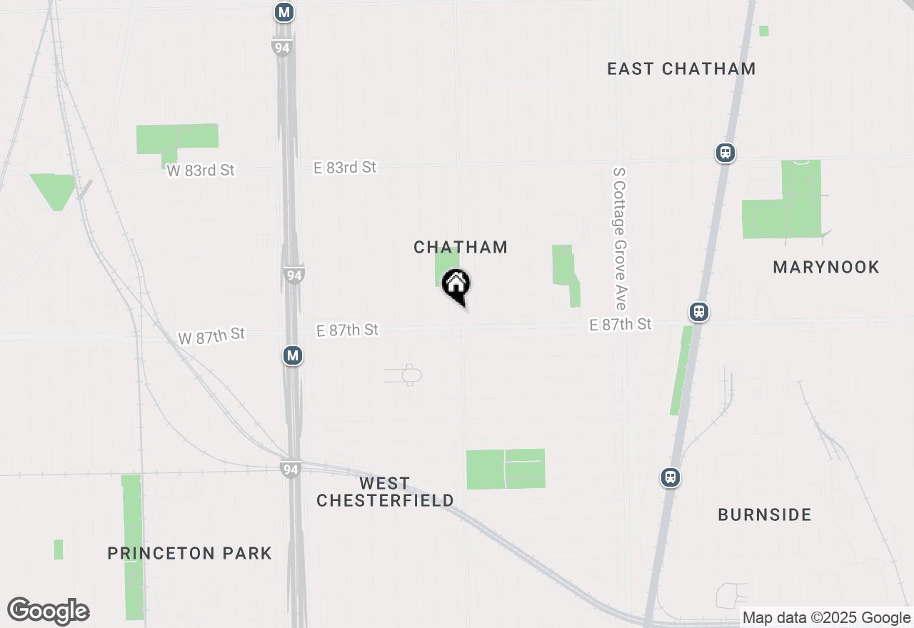 Map of 8640 S King Drive, Chicago, IL 60619