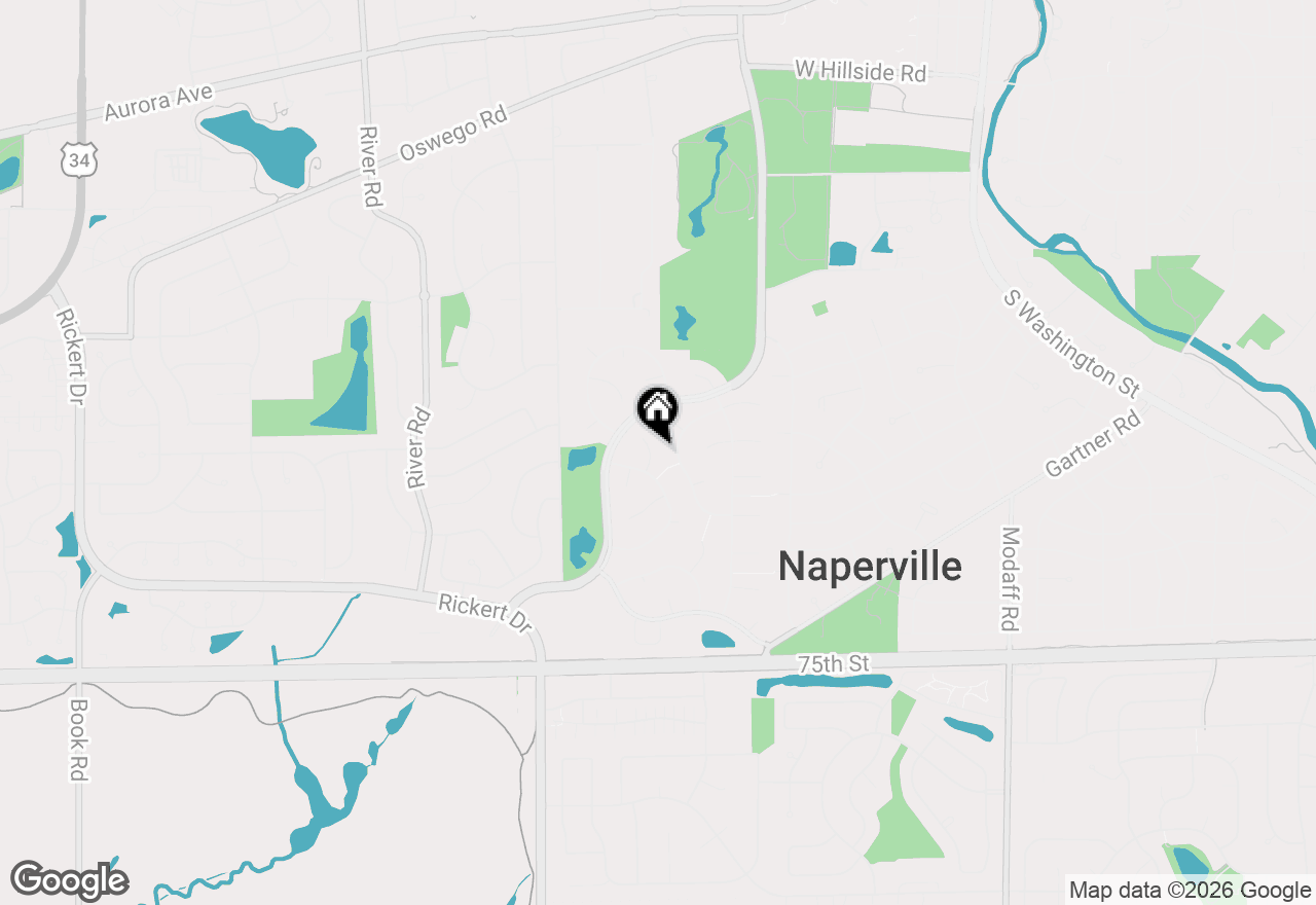 Map of 906 Sumter Court, Naperville, IL 60540