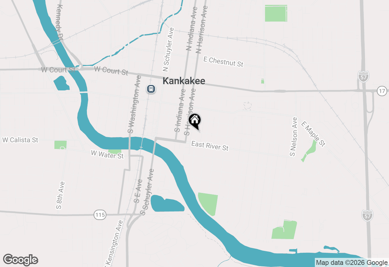 Map of 505 S Chicago Avenue, Kankakee, IL 60901