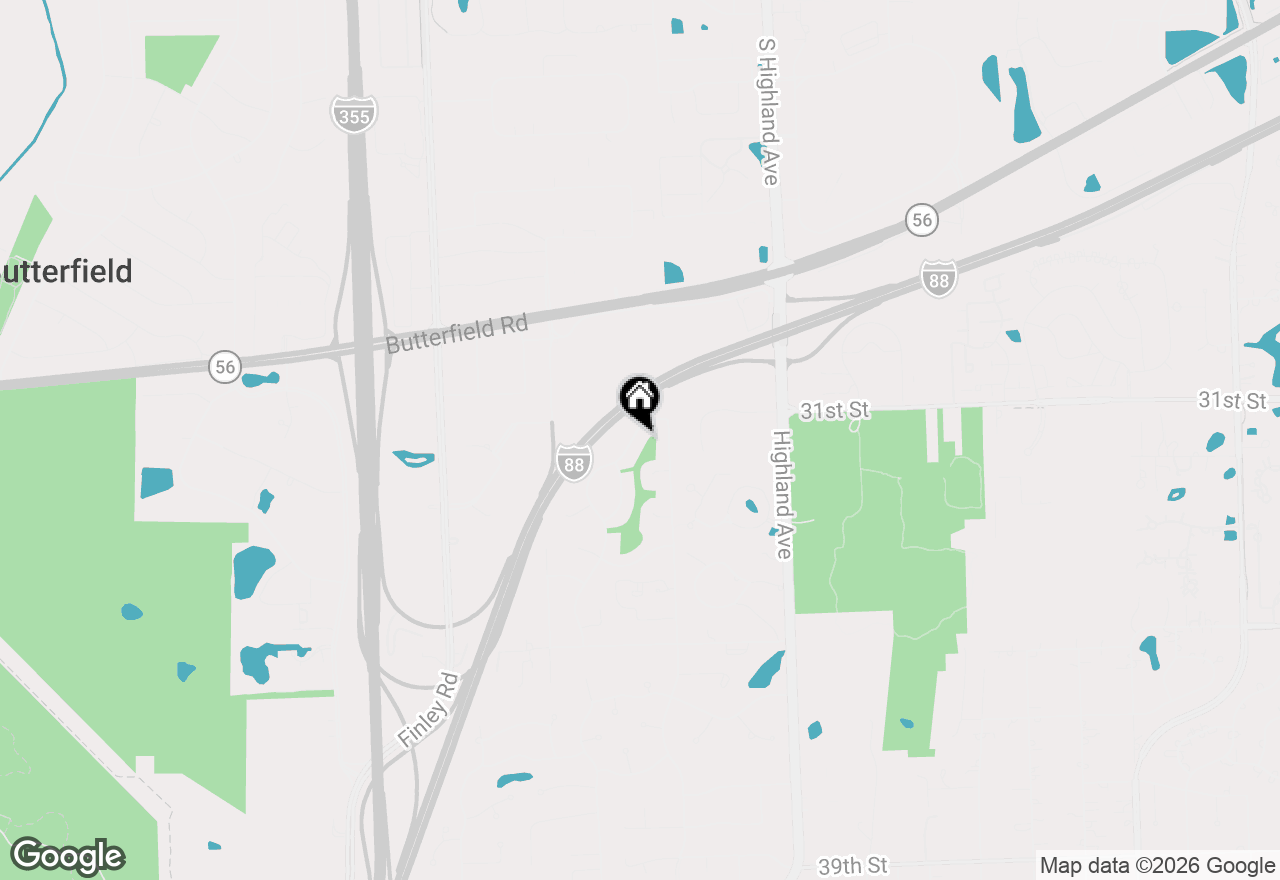 Map of 3149 Venard Road, Downers Grove, IL 60515