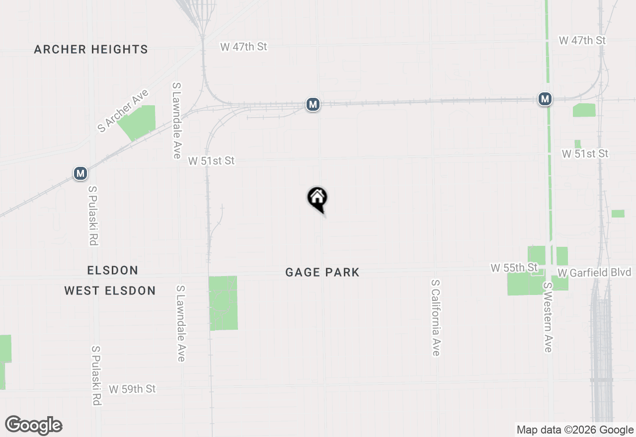 Map of 5300 S Kedzie Avenue #201, Chicago, IL 60632