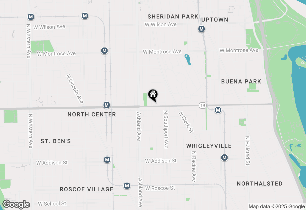 Map of 1456 W Irving Park Road #1, Chicago, IL 60613