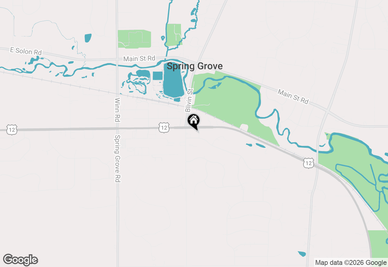Map of 2004 Holian Drive, Spring Grove, IL 60081