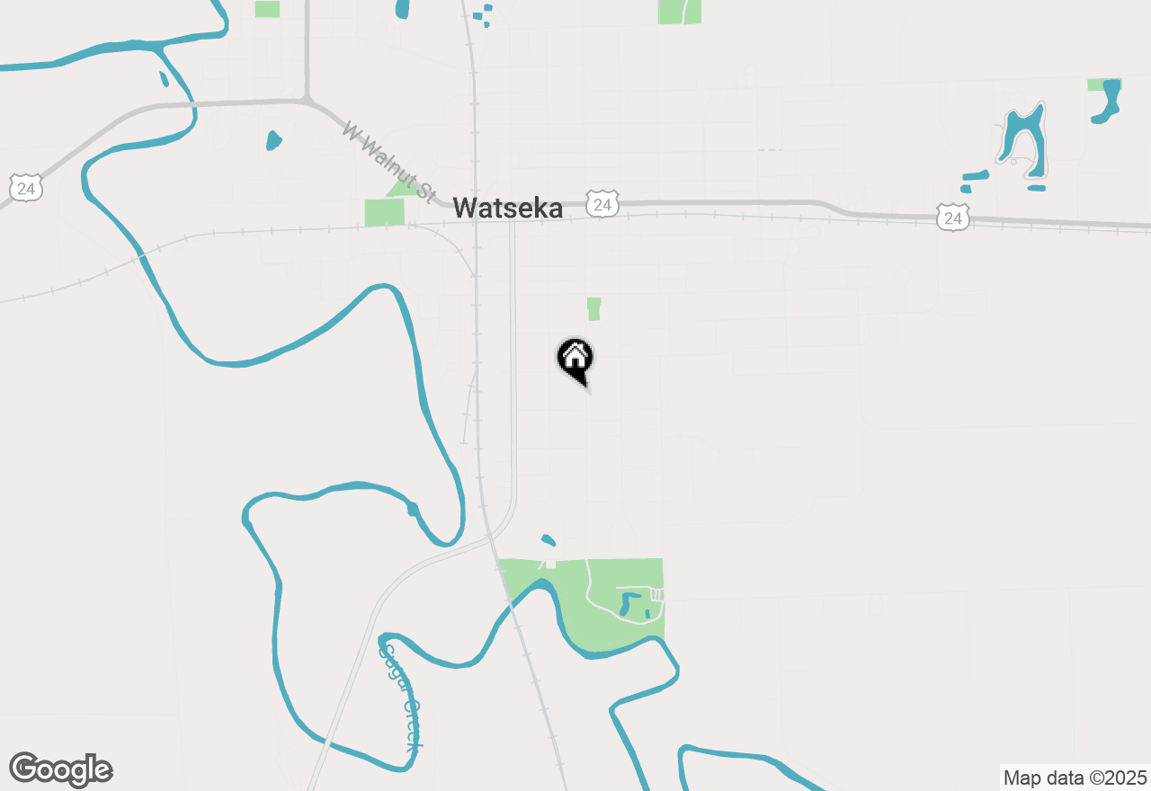 Map of 623 S 4th Street, Watseka, IL 60970