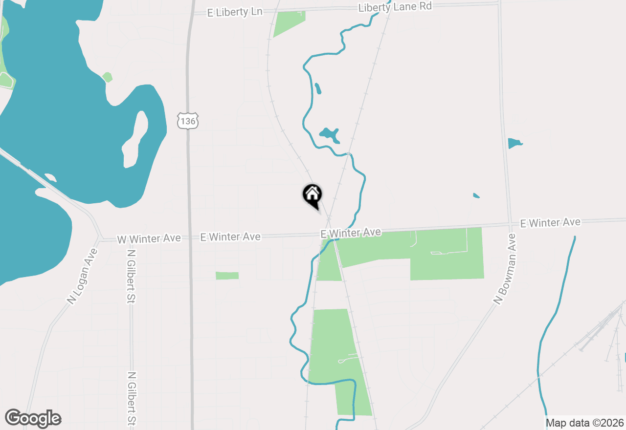 Map of 528 Chester Avenue, Danville, IL 61832