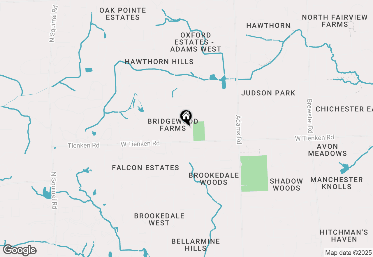 Map of 1125 Cobridge Drive, Rochester Hills, MI 48306