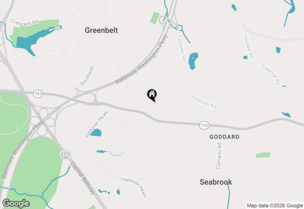 Map of 7544 Mandan Road, Greenbelt, MD 20770