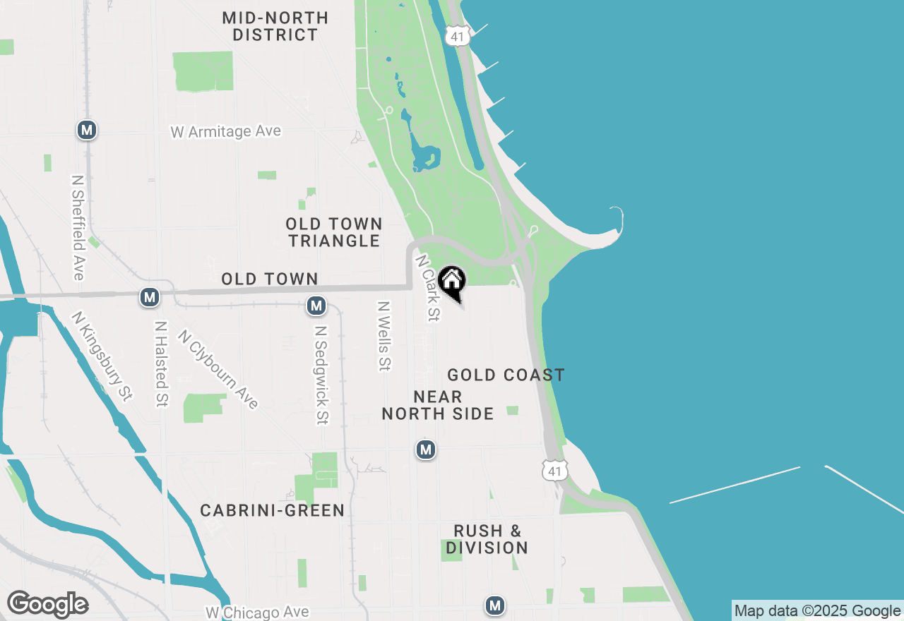 Map of 1520 N Dearborn Parkway, Chicago, IL 60610