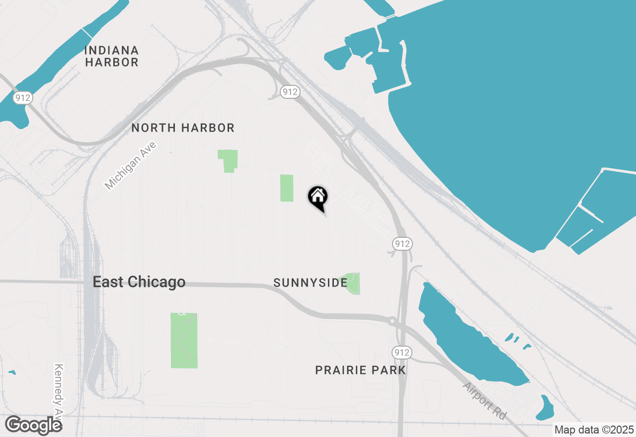 Map of 3820 Deal Street, East Chicago, IN 46312