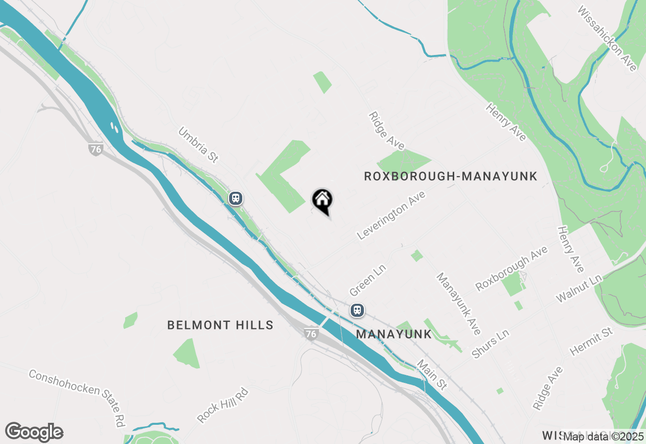 Map of 240 Hermitage Street #204, Philadelphia, PA 19127