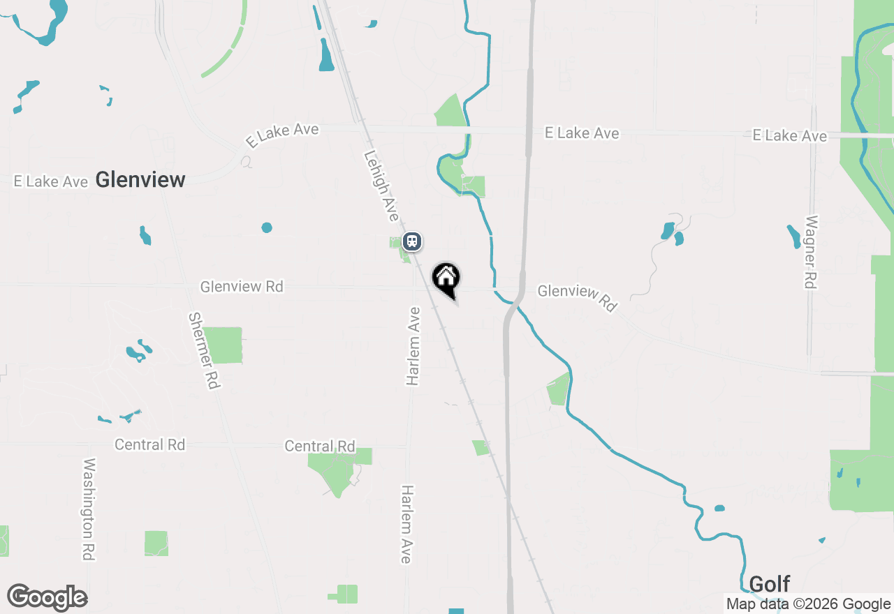 Map of 1800 Dewes Street #202, Glenview, IL 60025