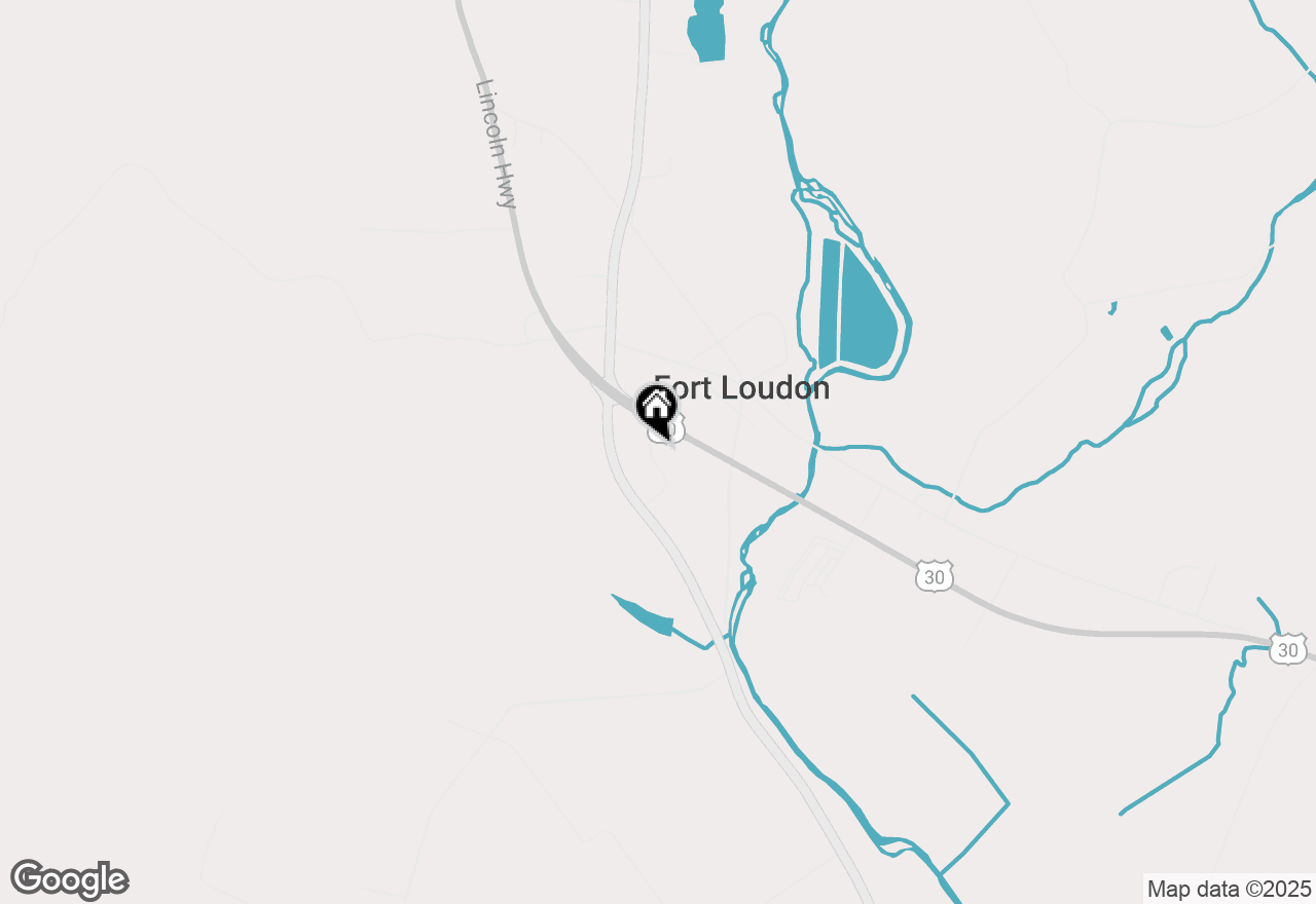 Map of Lot 10 Sunrise Lane, Fort Loudon, PA 17224