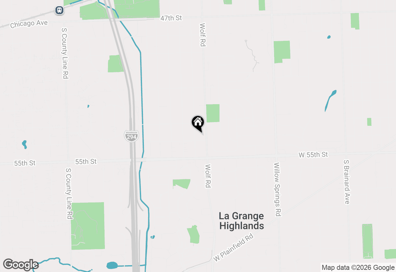 Map of 5335 Lawn Avenue, Western Springs, IL 60558