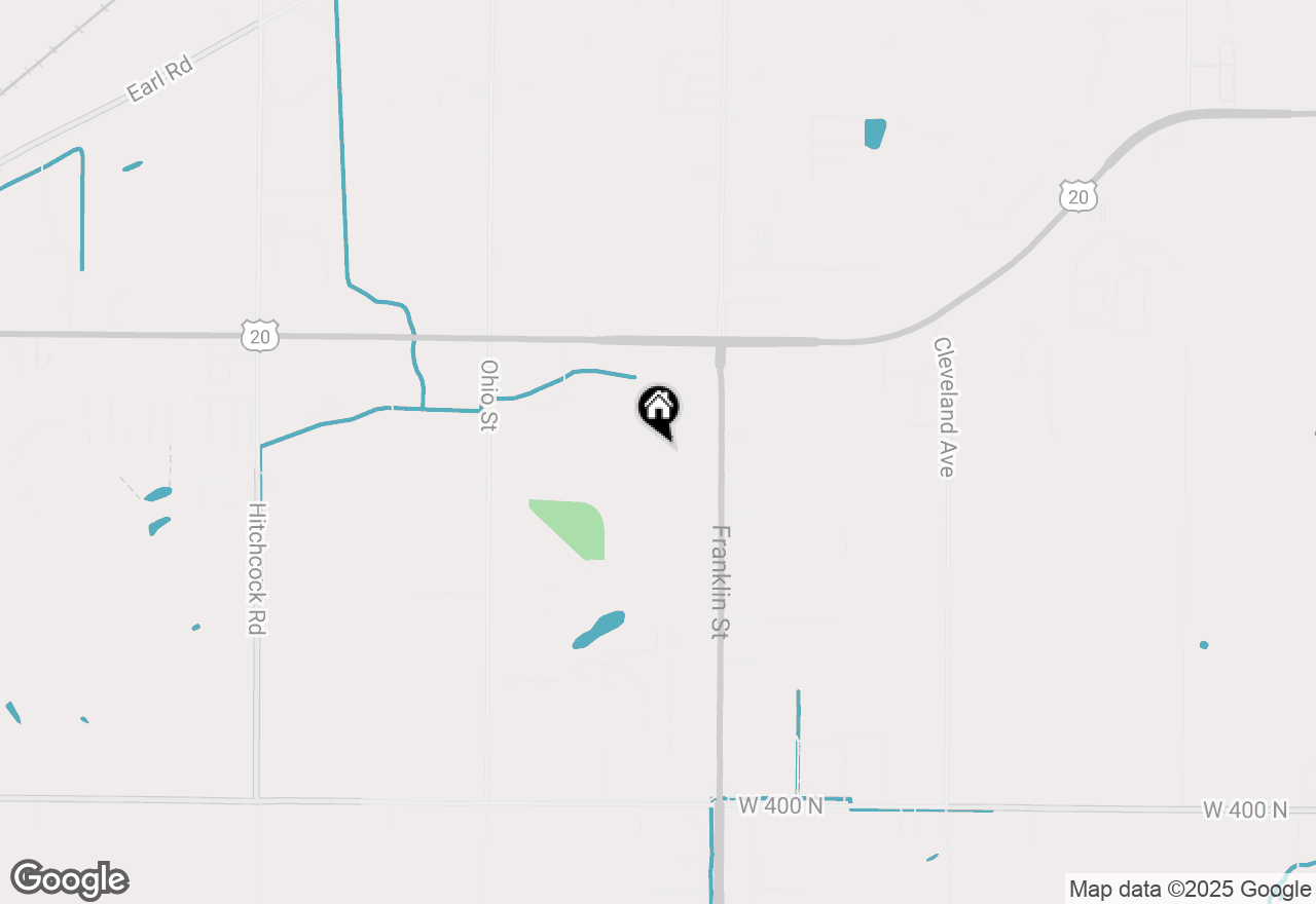 Map of 4211 Franklin Street, Michigan City, IN 46360