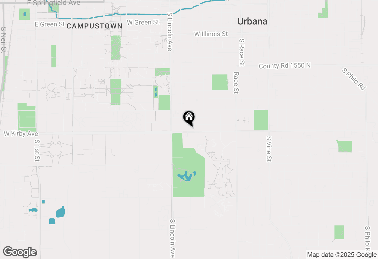 Map of 708 W Florida Avenue, Urbana, IL 61801