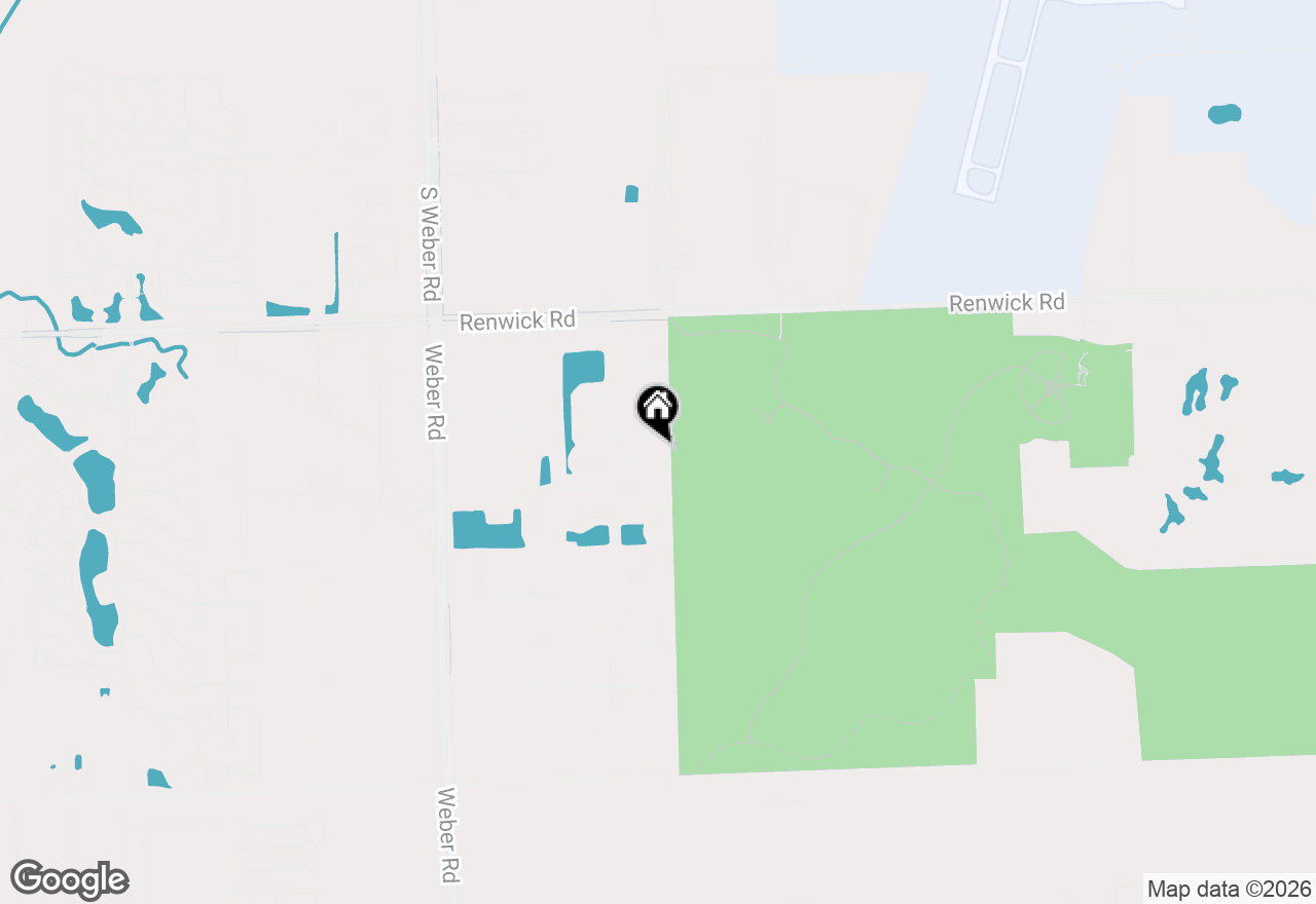 Map of 20414 Glen Vista Lane, Crest Hill, IL 60403