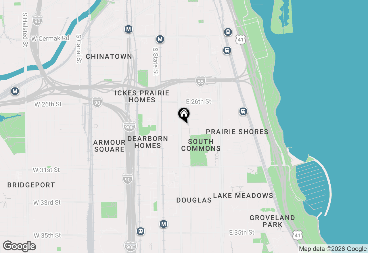 Map of 2817 S Michigan Avenue #A, Chicago, IL 60616